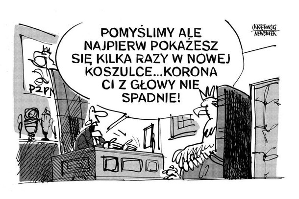 Korona z glowy nie spadnie orzeł pzpn krzętowski