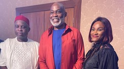 Richard Mofe-Damijo, 2Face Idibia, others attend socialite Gilbert Igweka's birthday party