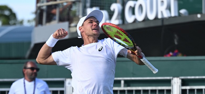Kamil Majchrzak po raz pierwszy w karierze zagra w 1/8 finału Wimbledonu