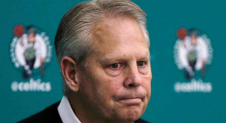 Celtics GM Danny Ainge.