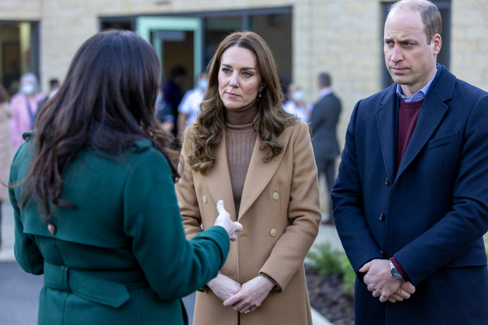 Kate Middleton i książę William z wizytą w szpitalu w Lancashire