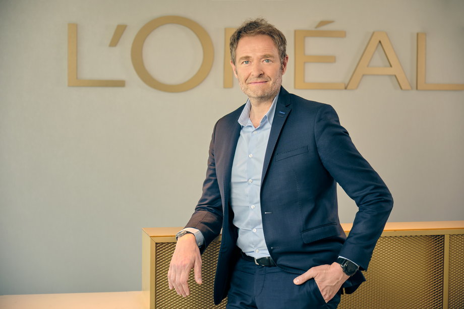 Valéry Gaucherand, dyrektor generalny HUB L'Oréal Polska i Kraje Bałtyckie.
