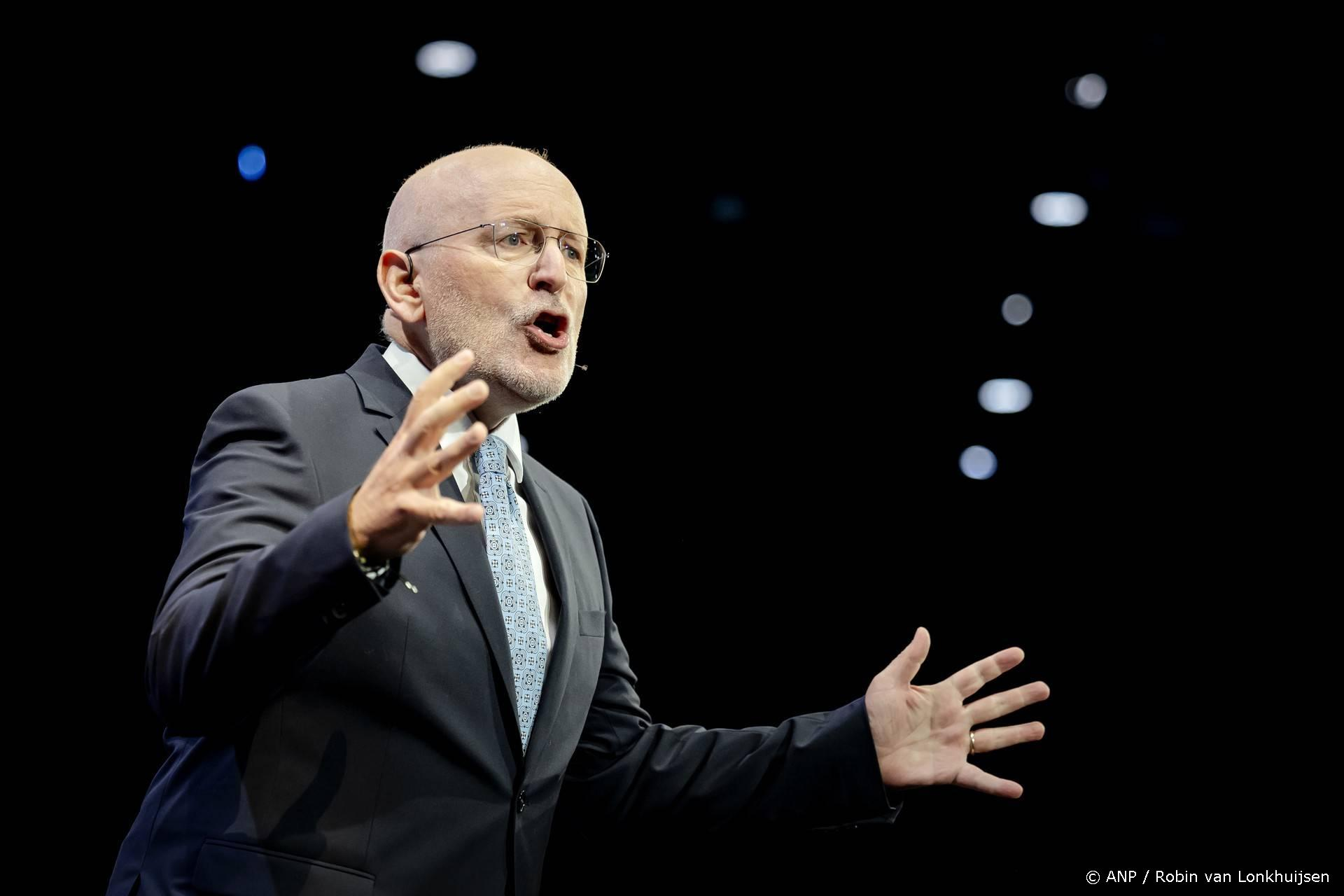 Timmermans: Nederland moet Palestina erkennen net als Macron