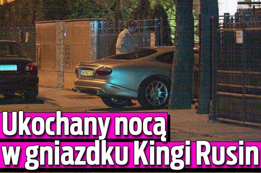 Ukochany nocą w gniazdku Kingi Rusin. FOTO