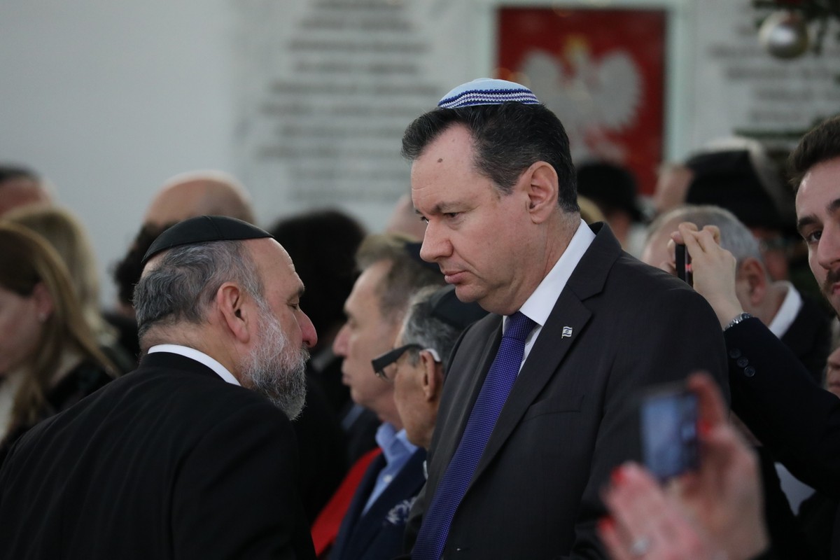 Ambasador Izraela w Polsce Jaakow Liwne