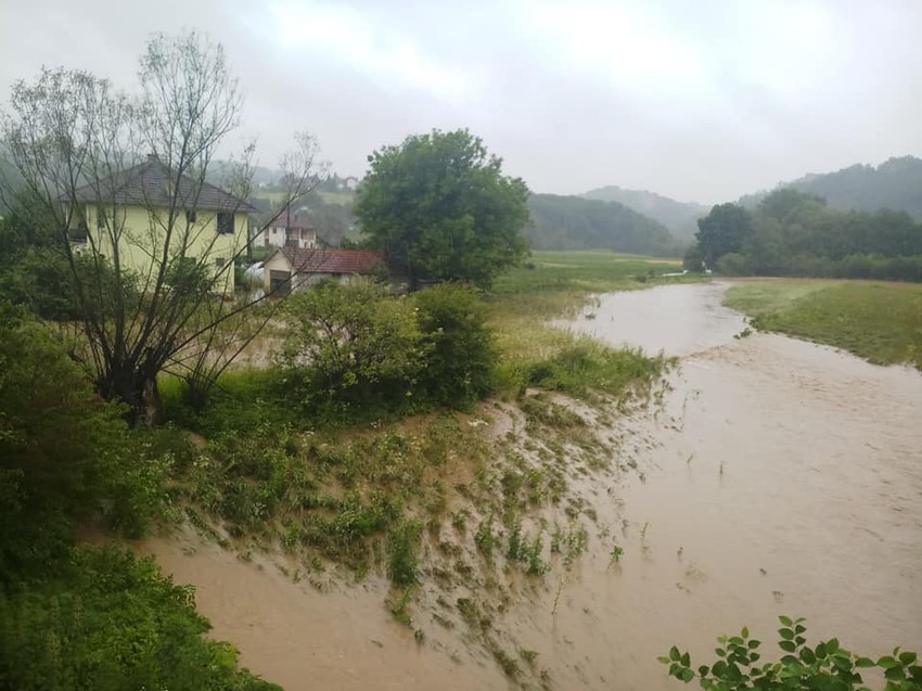Jablanica Kolubara Rovna kiša Obnica Pričević izlivanje bujica poplave Valjevo