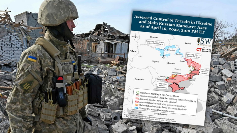 Wojna w Ukrainie. Jak wygląda obecna sytuacja [MAPA]