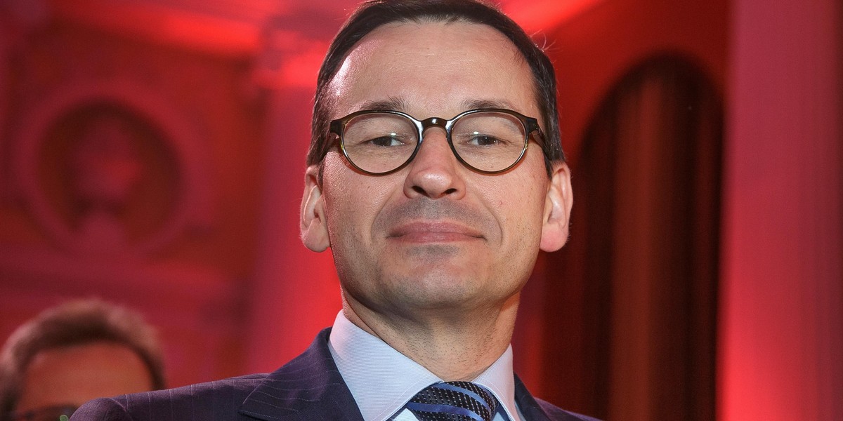 Mateusz Morawiecki.