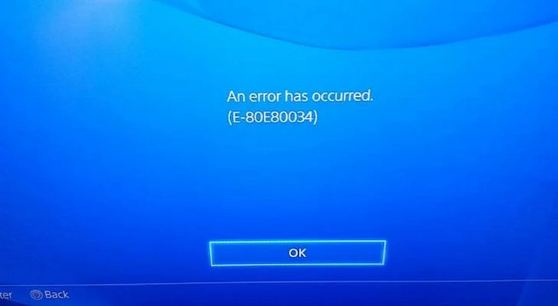 Komunikaty o błędach nie są rzadkim zjawiskiem podczas użytkowania konsoli PlayStation 4