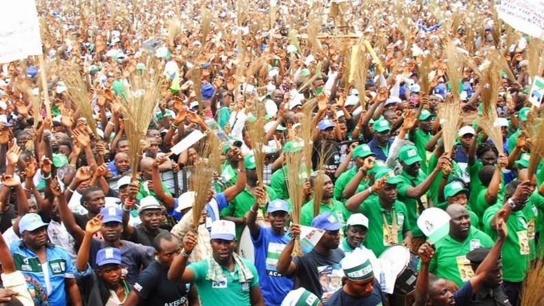 APC supporters at a rally (Illustration)