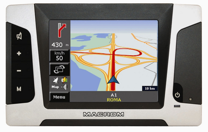Macrom Navix. Czy ktoś to pamięta? Znana włoska firma car audio próbowała sił z tematyką GPS.
