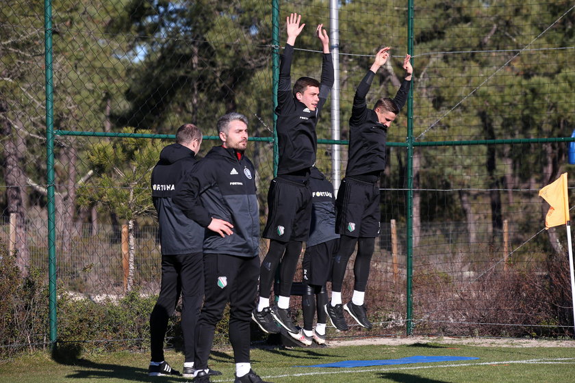 Pilka nozna. Ekstraklasa. Legia Warszawa. Trening. 27.11.2018