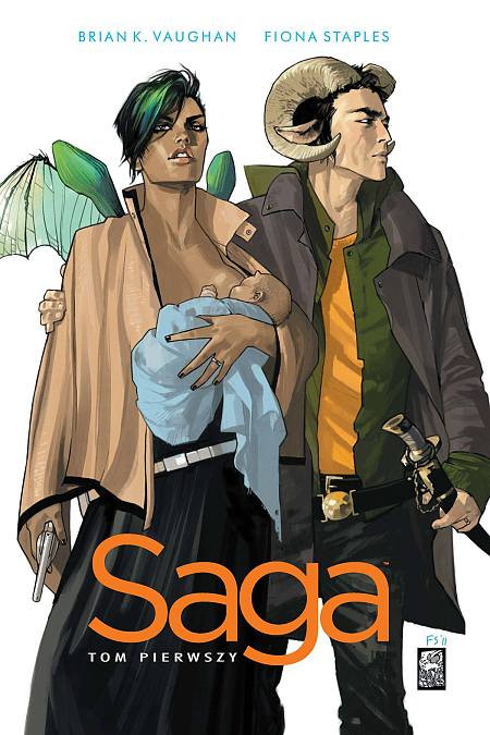 "Saga, tom 1" (okładka)