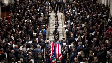 Zakończyła się ceremonia żałobna George'a H.W. Busha