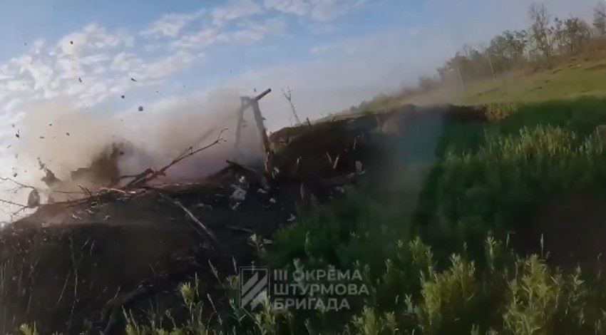 Bahmut, video sa šlema ukrajinskih vojnika