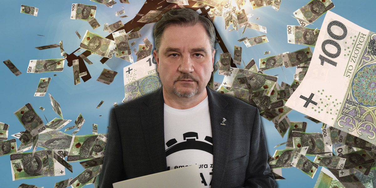 Piotr Duda jest szefem "Solidarności".