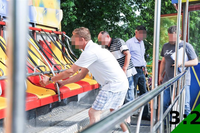 Policja szuka świadków wypadku na karuzeli w Krakowie