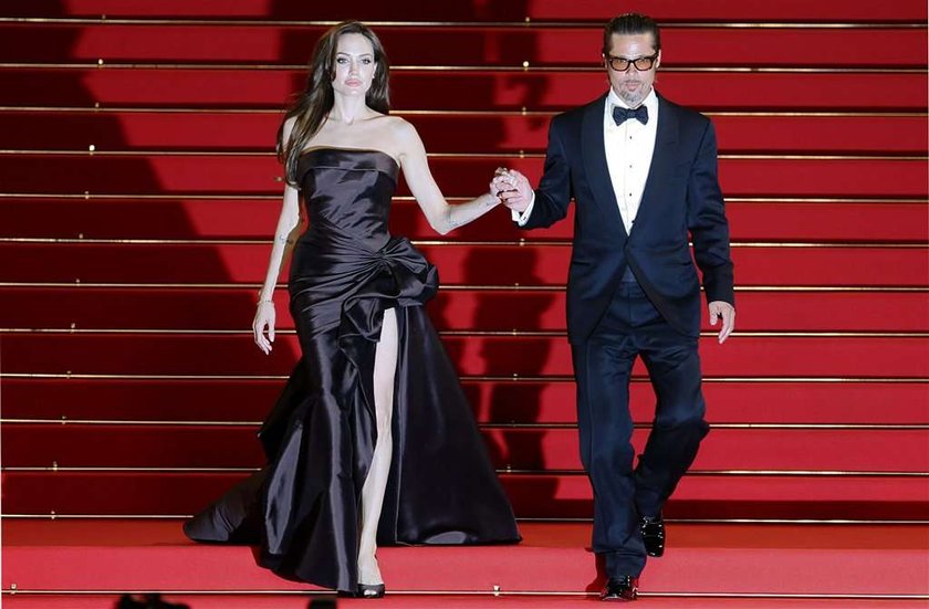 Angelina Jolie w Cannes pokazała udo