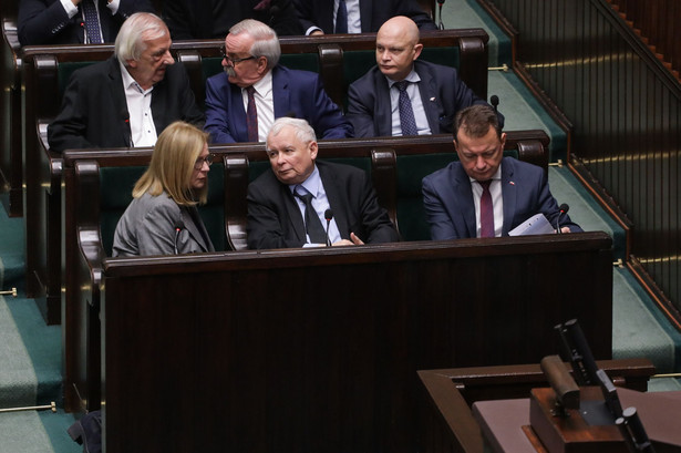 Jarosław Kaczyński w Sejmie