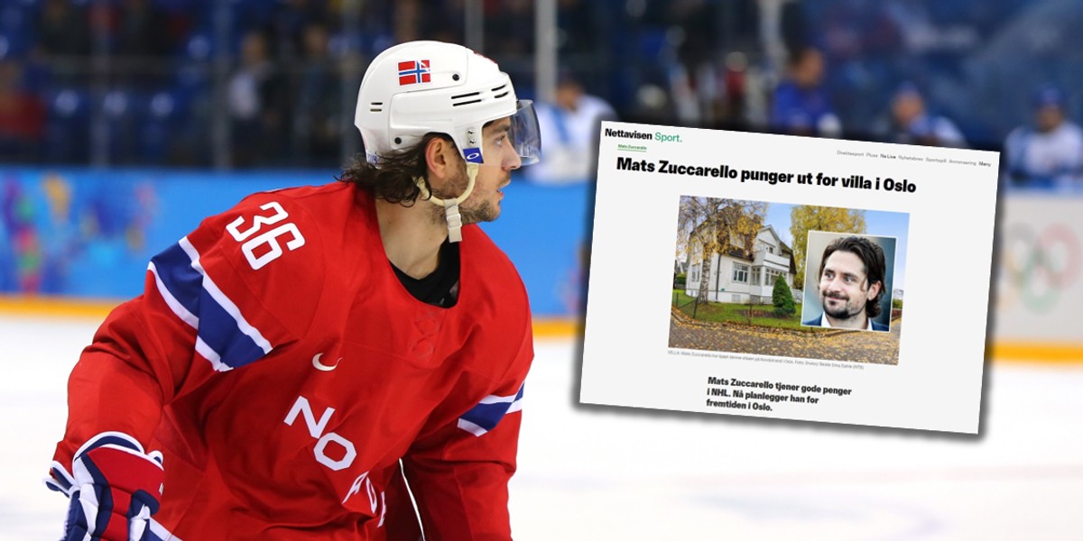 Mats Zuccarello Aasen to hokeista NHL