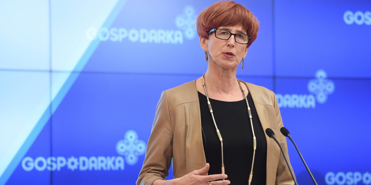 Minister Elżbieta Rafalska