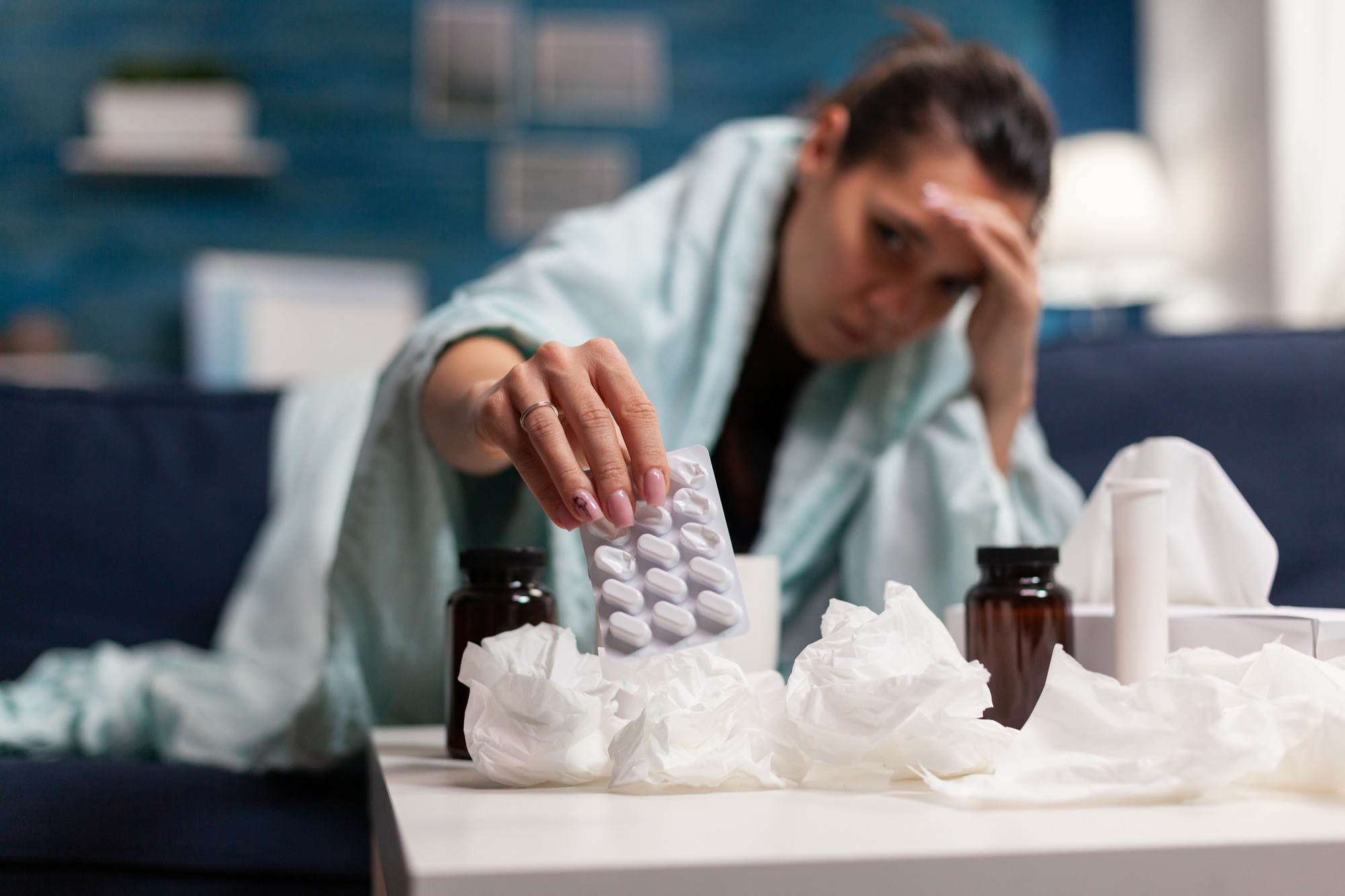 Ak chorý nekašle, šanca na prenos prudko klesá.