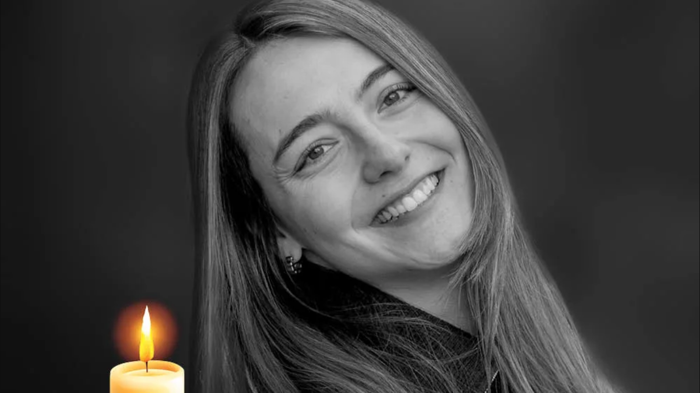 Moderátorka Lara Baumgartner. 