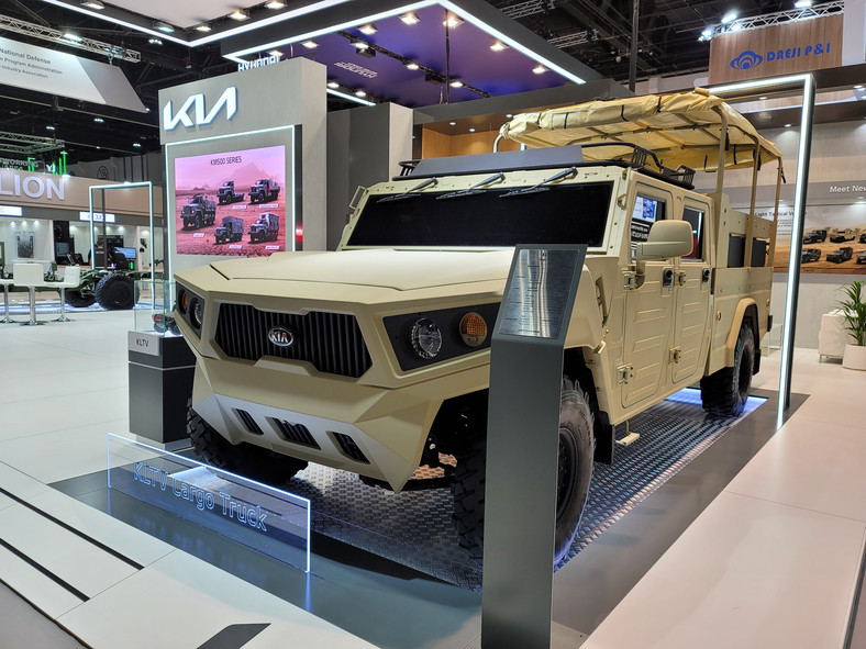 Kia Light Tactical Vehicle Cargo Truck