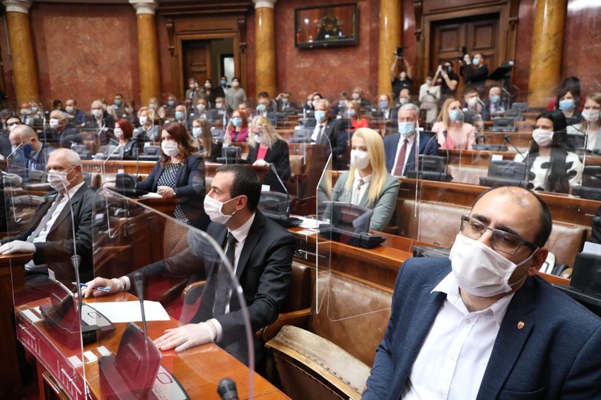Skupština Srbije - vanredna sednica