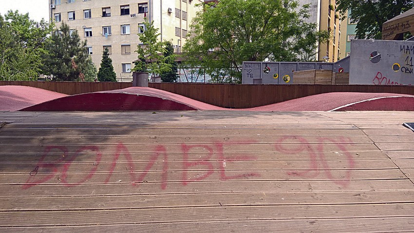 Grupa se najčešće okuplja u Velikom parku