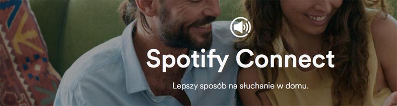 Spotify Connect to funkcja dedykowana głośnikom sieciowym