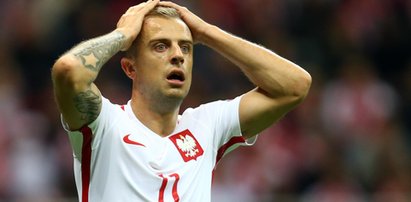 Dlaczego Grosicki nie trenował przed meczem? Miał przegrać 2 mln zł w kasynie!