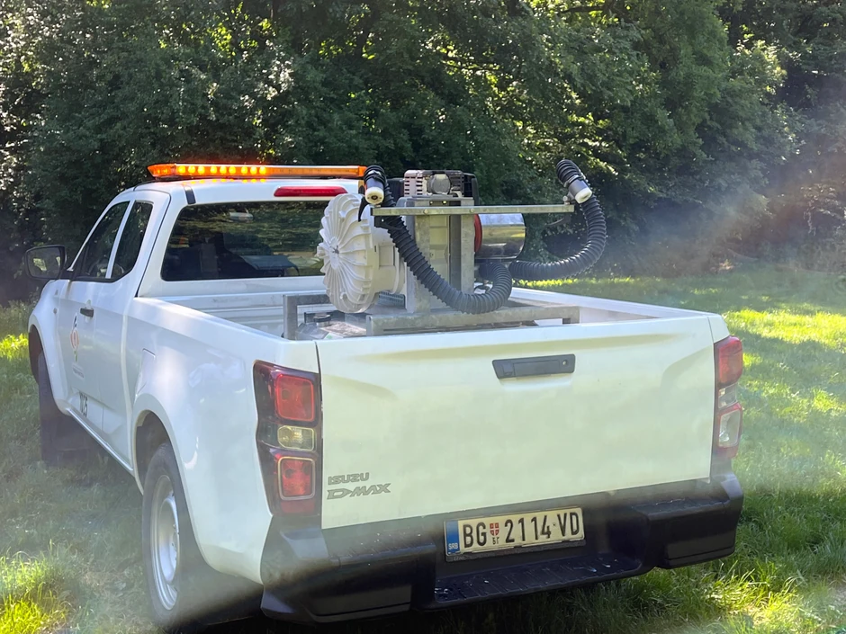 Zaprašivanje krpelja i komaraca