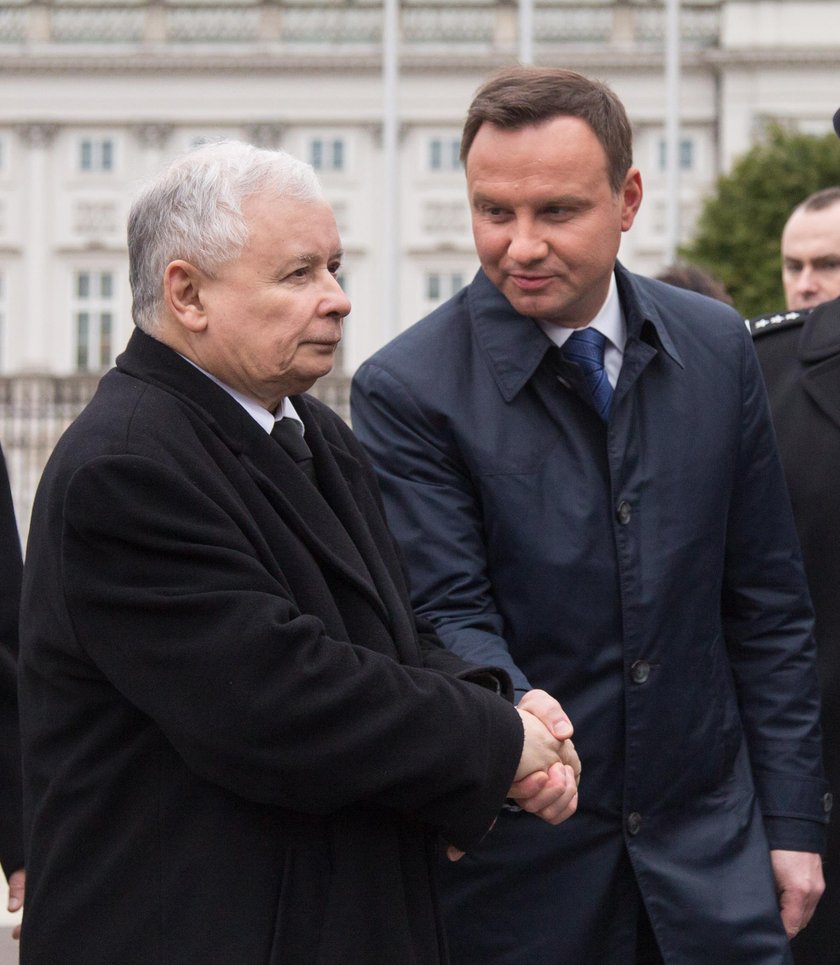 Andrzej Duda i Jarosław Kaczyński