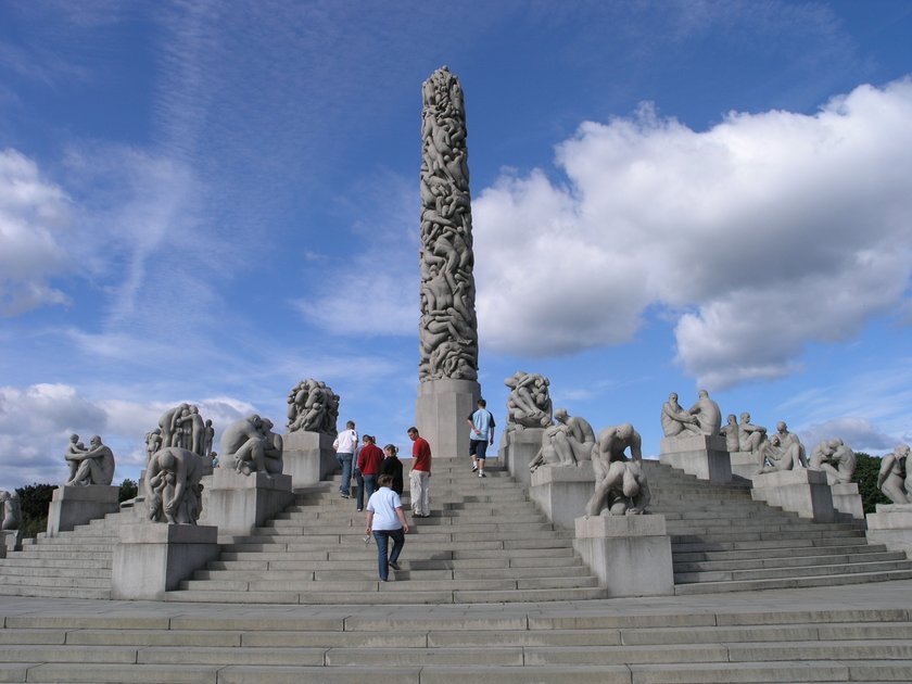 Park Vigelanda w Oslo