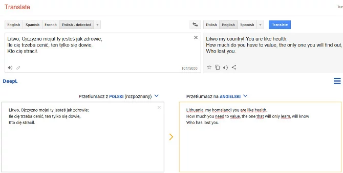 DeepL – tłumacz, który z powodzeniem walczy z Google Translate