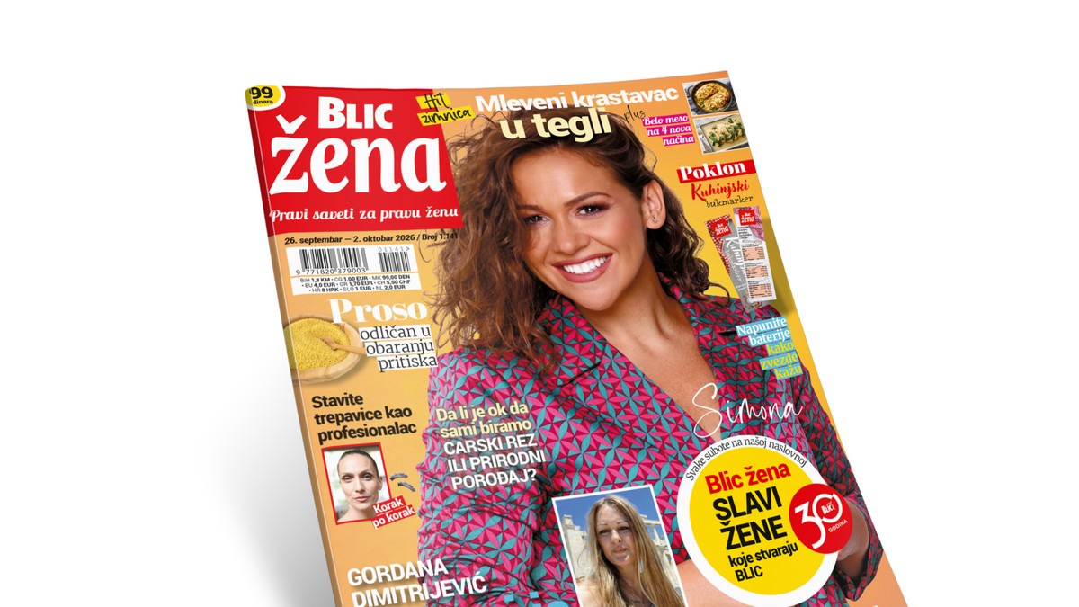 U subotu 26. septembra potražite svoj primerak Blic žene