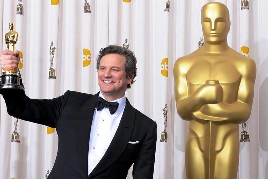 Colin Firth z Oscarem
