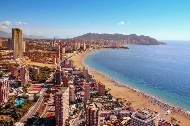 Benidorm, Costa Blanca, Hiszpania