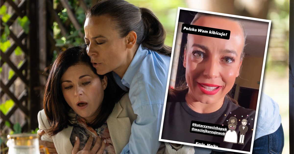 Anna Mucha nie pojawiła się na ślubie Kasi Cichopek. "Nie mogę z wami być". Rozłam w przyjaźni?