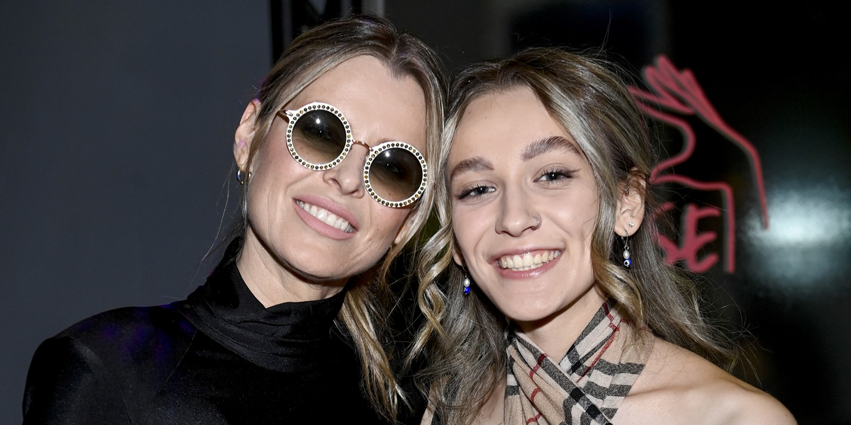 Mandaryna z córką Fabienne podczas otwarcia klubu LGBT. Odważna stylizacja nastolatki!