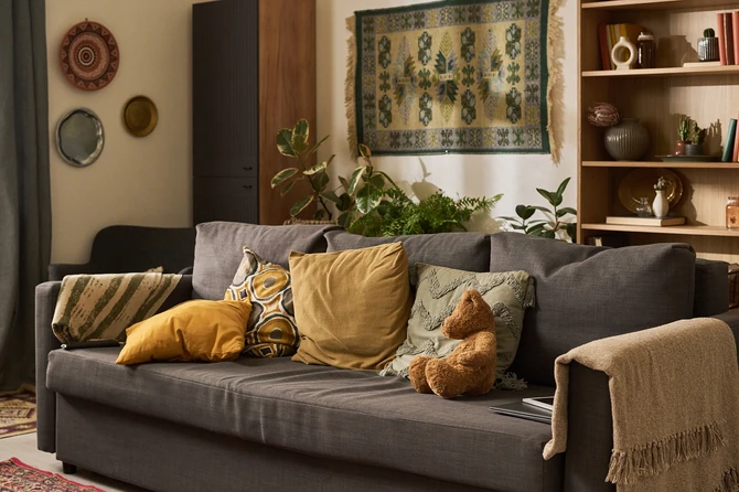 Ćebad, jastuci i igračke ne treba da se nađu u dnevnoj sobi