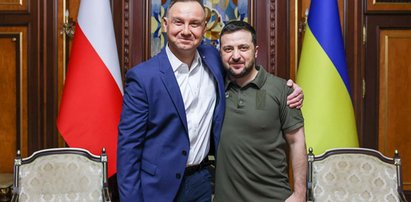 Prezydenci Duda i Zełenski wystąpili wspólnie na antenie Polsatu. W tej rozmowie nie brakowało emocji