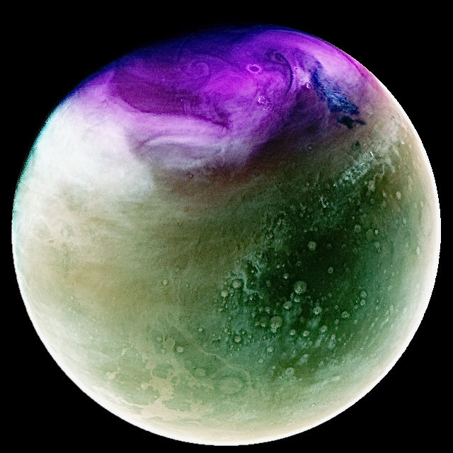 Mars w ultrafiolecie