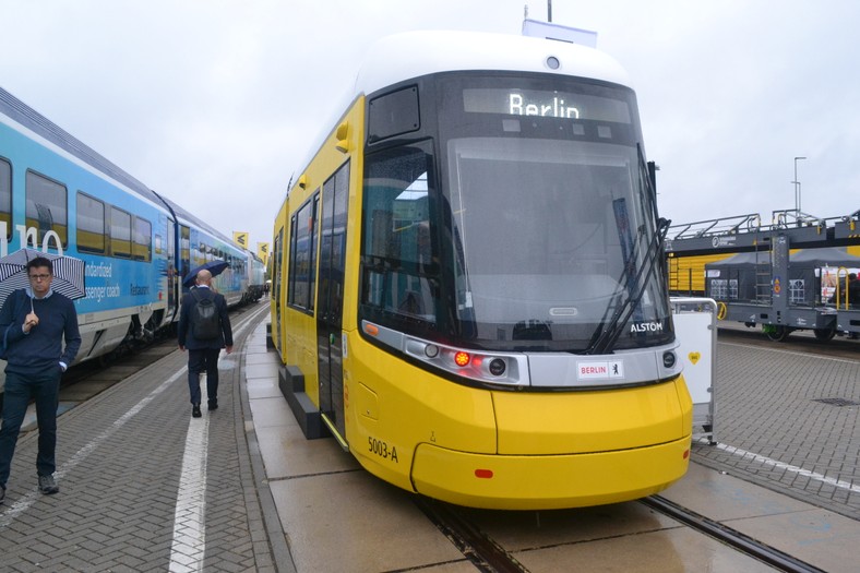 Tramwaj Alstom dla Berlina. Fot. Krzysztof Śmietana