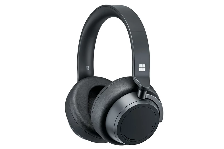 Bezprzewodowe Surface Headphones 2+ (ok. 1500 zł) dzięki noise cancellingowi pomogą odizolować się podczas pracy