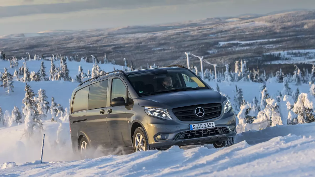 Test Mercedes Vito 4x4: Potrafi wiele