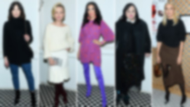 Kolorowe gwiazdy na spotkaniu przed Fashion Designer Awards