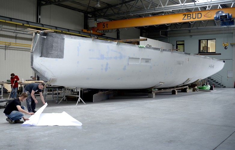 Ropczyce Stocznia Jachtowa Rega Yacht <br><br> fot. (dd/mr) PAP/Darek Delmanowicz