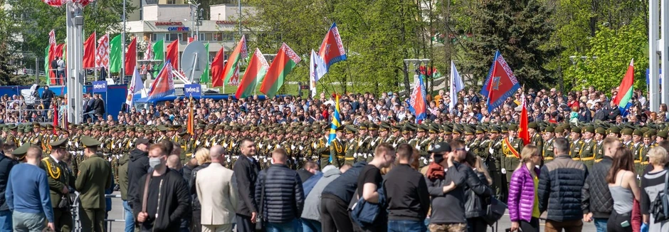 Prošlogodišnja parada povodom Dana pobede u Minsku 
